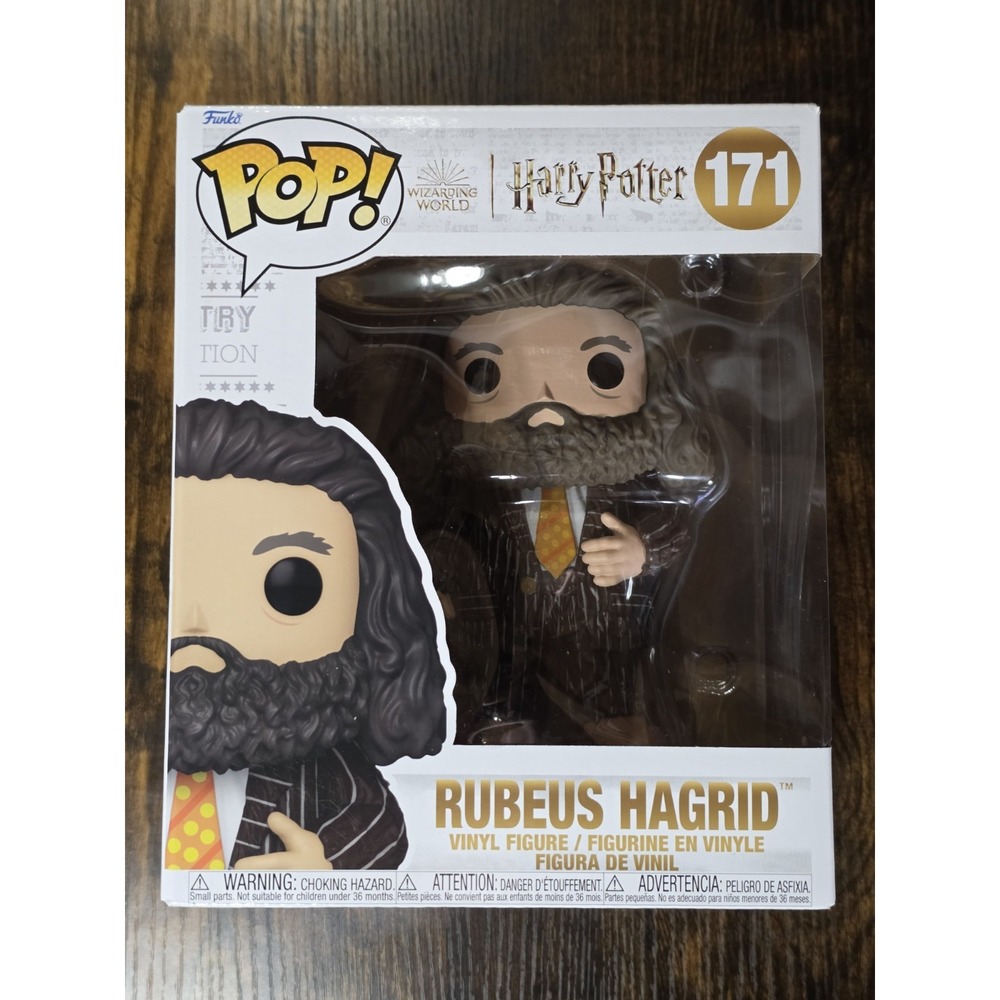 Funko POP Rubeus Hagrid 171 Harry Potter Vinyl Figure Super 6 inch NIB 76009